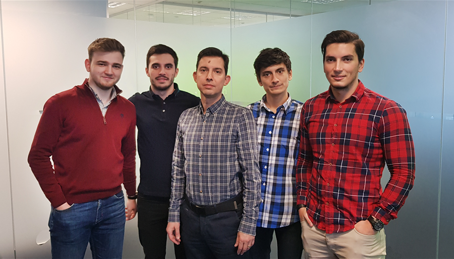 VisionX's team photo